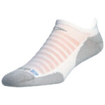 Drymax - Running Lite-Mesh No Show Tab - Laufsocken Gr XL grau/weiß