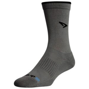 Drymax - Trail Running Crew - Laufsocken Gr L grau