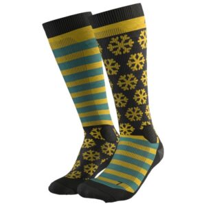 Dynafit - FT Graphic Socks - Skisocken Gr 35-38 oliv