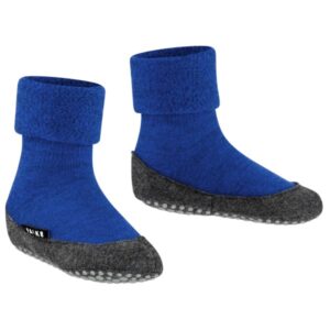 Falke - Kid's Cosyshoe Basic - Hüttenschuhe Gr 27-28 blau