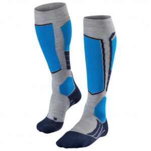 Falke - SK 2 Wool - Skisocken Gr 44-45 blau/grau