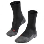 Falke - Women's TK2 Sensitive - Wandersocken Gr 35-36 schwarz/grau