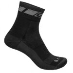 GripGrab - Merino Regular Cut Sock - Radsocken Gr 41-44 - M schwarz