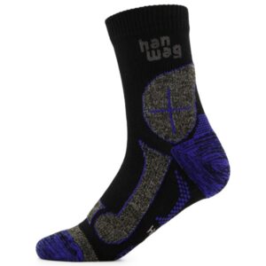 Hanwag - Hanwag Hike-Merino Socke - Wandersocken Gr 42-44 schwarz