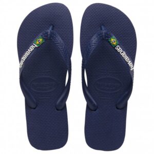 Havaianas - Kid's Brasil Logo - Sandalen Gr 27/28 blau