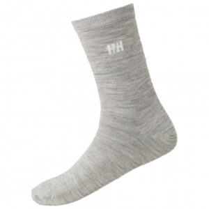 Helly Hansen - Everyday Wool Sock 2-Pack - Multifunktionssocken Gr 39-41 grau