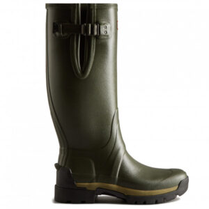 Hunter Boots - Balmoral Side Adjustable Neo Lined Tech Sole Boot - Gummistiefel Gr 47 schwarz/oliv