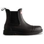 Hunter Boots - Women's Commando Chelsea Boot - Gummistiefel Gr 42 schwarz