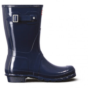 Hunter Boots - Women's Original Short Gloss - Gummistiefel Gr 37 blau