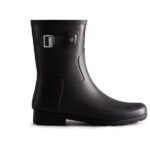 Hunter Boots - Women's Refined Short Boot - Gummistiefel Gr 37 schwarz