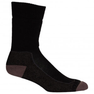 Icebreaker - Hike+ Medium Crew - Wandersocken Gr L schwarz