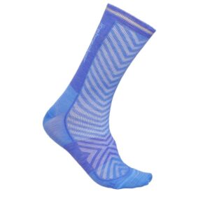 Icebreaker - Merino Run+ Ultralight Crew - Laufsocken Gr L blau/lila