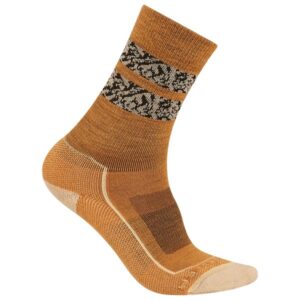 Icebreaker - Women's Hike+ Light Crew Natural Summit - Wandersocken Gr S braun