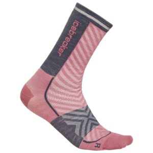 Icebreaker - Women's Merino Run+ Ultralight Crew - Laufsocken Gr L rosa