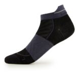 Icebreaker - Women's Merino Run+ Ultralight Micro - Laufsocken Gr M schwarz