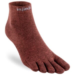 Injinji - Liner Mini-Crew - Multifunktionssocken Gr L rot