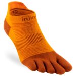 Injinji - Run Lightweight No-Show - Laufsocken Gr S orange/rot