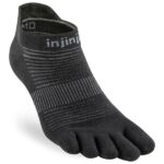 Injinji - Run Lightweight No-Show - Laufsocken Gr M schwarz