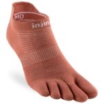 Injinji - Run Lightweight No-Show - Laufsocken Gr M braun