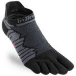 Injinji - Run Technical No Show - Laufsocken Gr L schwarz