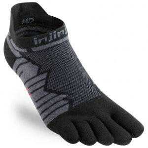 Injinji - Run Technical No Show - Laufsocken Gr L schwarz