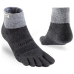 Injinji - Trail Midweight Mini-Crew - Wandersocken Gr M grau