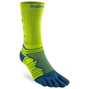 Injinji - Ultra Run Crew - Laufsocken Gr M grün