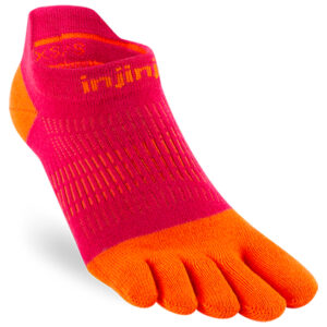 Injinji - Women's Run Lightweight No-Show - Laufsocken Gr M/L rot