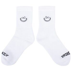 Iriedaily - Grin Cat Sock - Multifunktionssocken Gr XL weiß