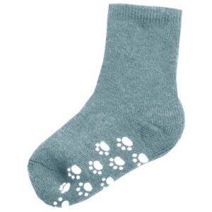 Joha - Kid's 721 Wool Sock Anti-Slip - Hüttenschuhe Gr 27-30 türkis