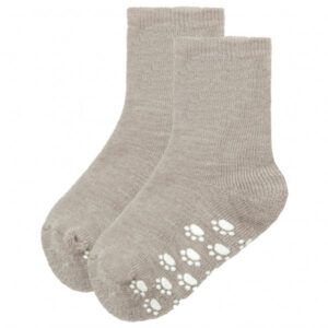 Joha - Kid's 721 Wool Sock Anti-Slip - Hüttenschuhe Gr 15-18 grau