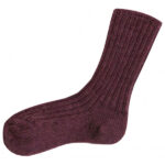 Joha - Kid's Uld-Sok - Merinosocken Gr 27-30 rot