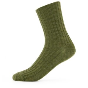 Joha - Kid's Uld-Sok - Merinosocken Gr 31-34 oliv