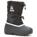 Kamik - Kid's Southpole4 - Winterschuhe Gr 38 grau/schwarz