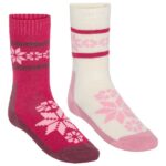 Kari Traa - Women's Rusa Sock 2-Pack - Wintersocken Gr 39-41 rosa