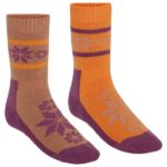 Kari Traa - Women's Rusa Sock 2-Pack - Wintersocken Gr 36-38 bunt