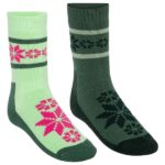 Kari Traa - Women's Rusa Sock 2-Pack - Wintersocken Gr 36-38 grün