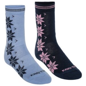 Kari Traa - Women's Vinst Wool Sock 2 Pack - Merinosocken Gr 36-38 blau