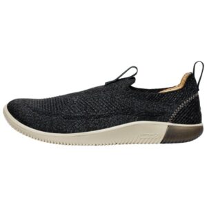 Keen - KNX Knit Slip-On - Barfußschuhe Gr 47 schwarz/ magnet