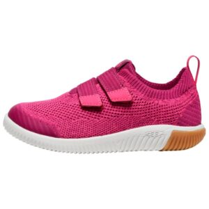 Keen - Kid's KNX Knit DS - Barfußschuhe Gr 27/28 beaujolais / raspberry