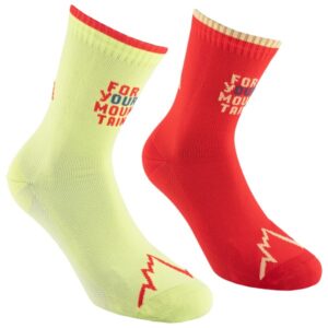 La Sportiva - For Your Mountain Socks - Laufsocken Gr XL rot