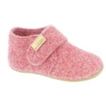 Living Kitzbühel - Babyklettschuh Filz - Hüttenschuhe Gr 30 rosa