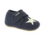 Living Kitzbühel - Baby's Klettschuh Stern - Hüttenschuhe Gr 28 blau