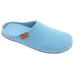 Living Kitzbühel - Pantoffel Walk Mit Fußbett - Hüttenschuhe Gr 42 blau