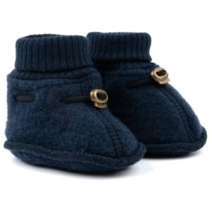 Mikk-Line - Kid's Wool Footies - Hüttenschuhe Gr 62/68 blau