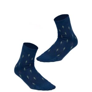 NIKIN - TreeSocks Standard Allover - Multifunktionssocken Gr 41-46 blau