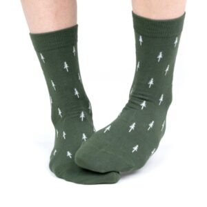 NIKIN - TreeSocks Standard Allover - Multifunktionssocken Gr 41-46 oliv