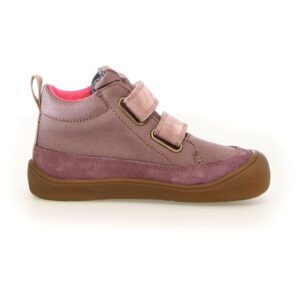 Naturino - Kid's Nupty WP Suede/Fabric Lined - Barfußschuhe Gr 26 magnolia /rosa