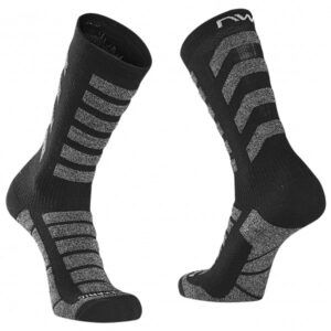 Northwave - Husky Ceramic High Sock - Radsocken Gr L schwarz/grau