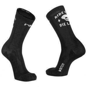 Northwave - Ride Fast Die Last - Radsocken Gr L schwarz